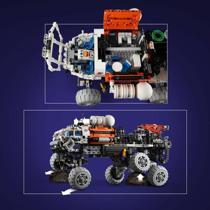 Set de Construcție Lego Technic 42180 Mars Manned Exploration Rover Multicolor