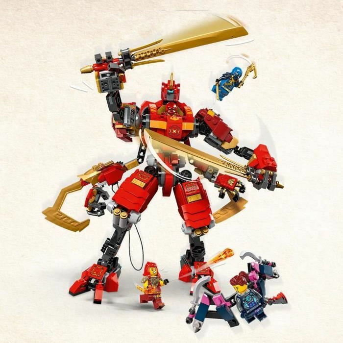 Set de Construcție Lego NINJAGO 71812 Kai's Ninja Climbing Robot Multicolor