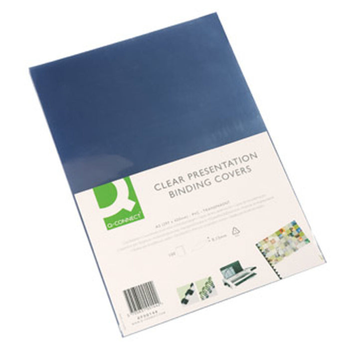 Set de capace Q-Connect KF00144 Plastic Transparent (100 Unități)