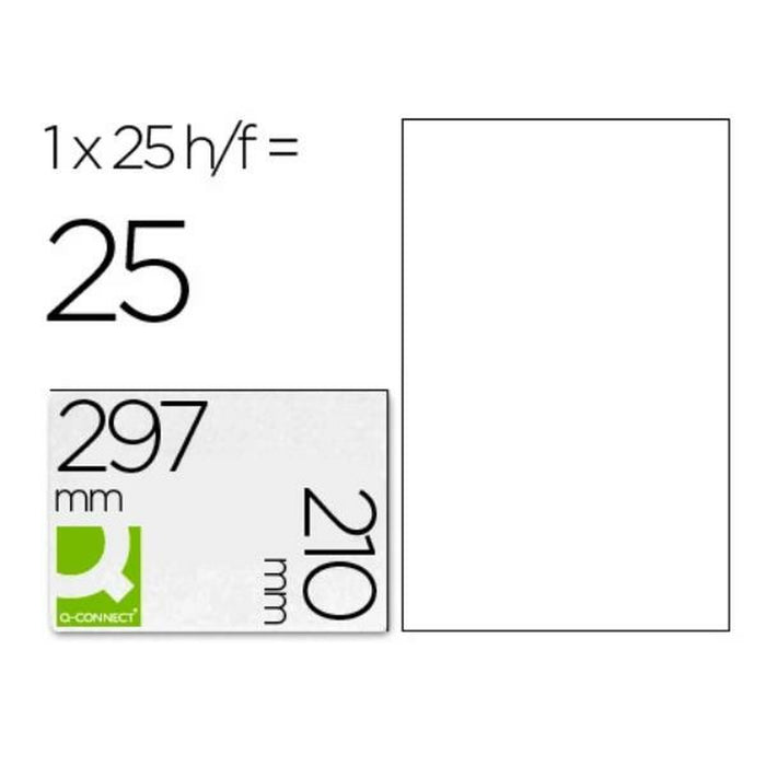 Etichete autoadezive Q-Connect KF00228 Transparent