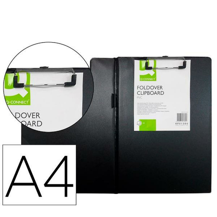 Dosar Servietă Q-Connect KF01300 Negru A4