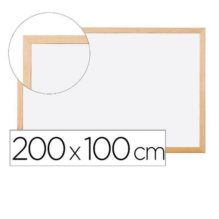 Tablă albă Q-Connect KF03576 200 x 100 cm