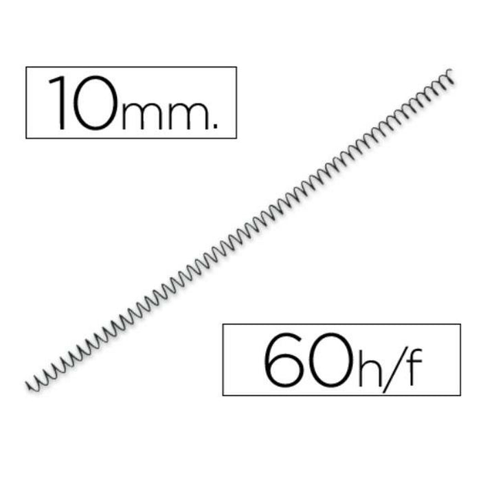 Spirale de legare Q-Connect KF04415 Plastic Ø 10 mm (200 Unități)