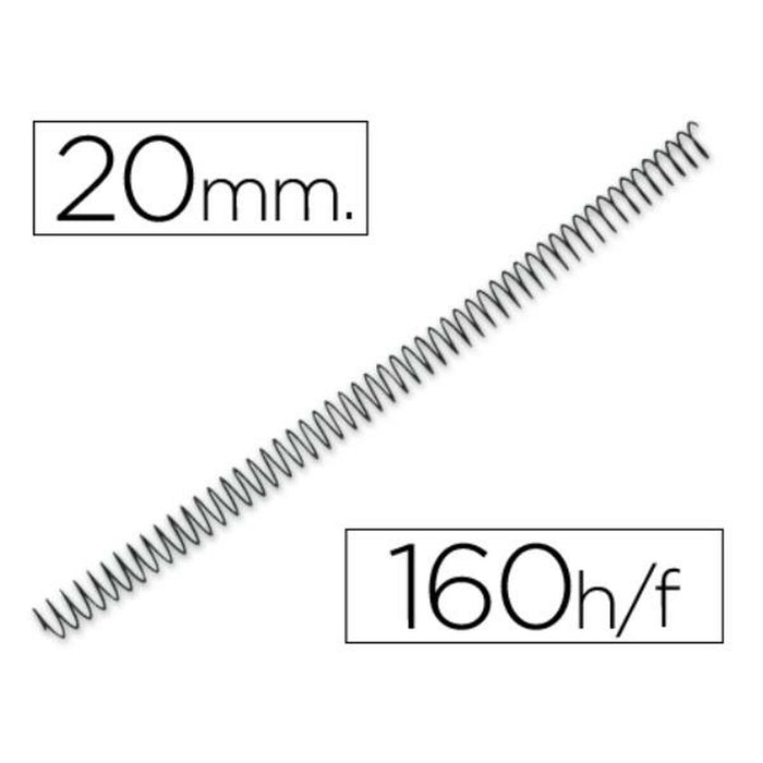 Spirale de legare Q-Connect KF04420 Plastic (100 Unități)