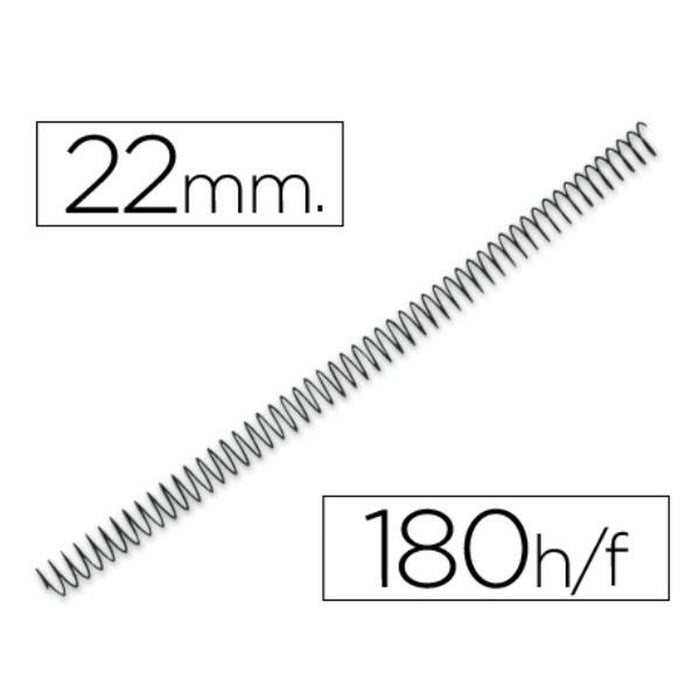 Spirale de legare Q-Connect KF04421 Plastic (100 Unități)