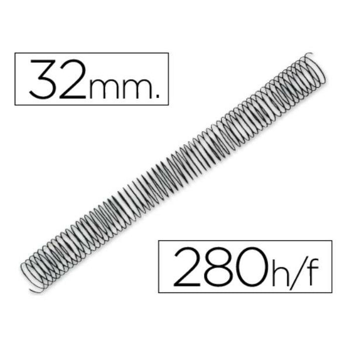Spirale de legare Q-Connect KF04440 Plastic (50 Unități)