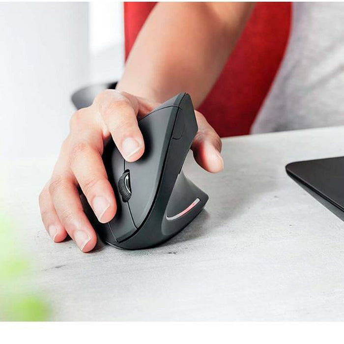 Mouse Fără Fir Optic Q-Connect KF10714 Negru
