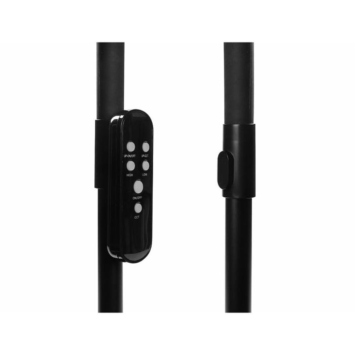 Lampă cu Picior Q-Connect KF16604 7 W Negru Silicon