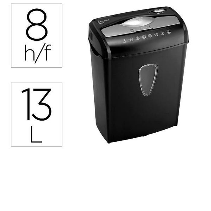 Concasor de Hârtie Q-Connect KF17972 13 L 8 Foi