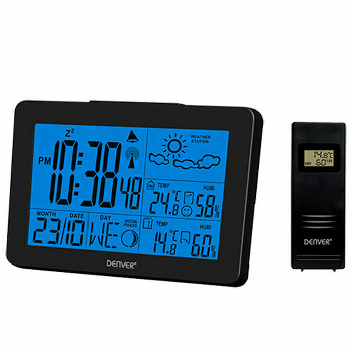 Stație Meteorologică Multifuncțională Denver Electronics 117160000050 Negru