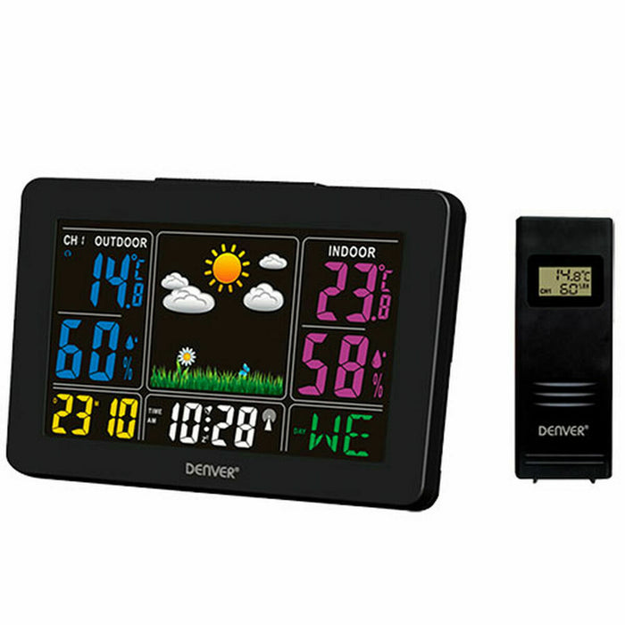 Stație Meteorologică Multifuncțională Denver Electronics WS-540 Negru
