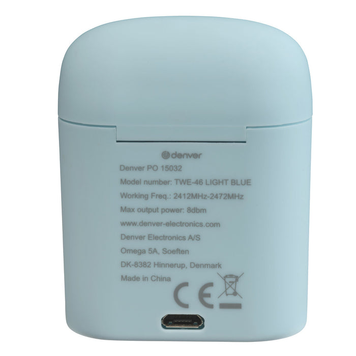 Căști Denver Electronics TWE46 AZUL Albastru