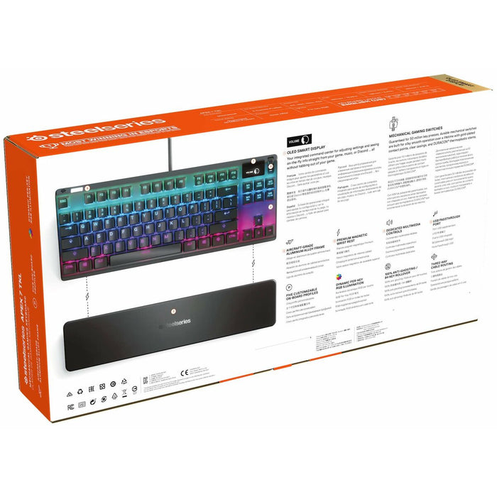 Tastatură Gaming SteelSeries APEX 7 TKL Qwerty Spaniolă