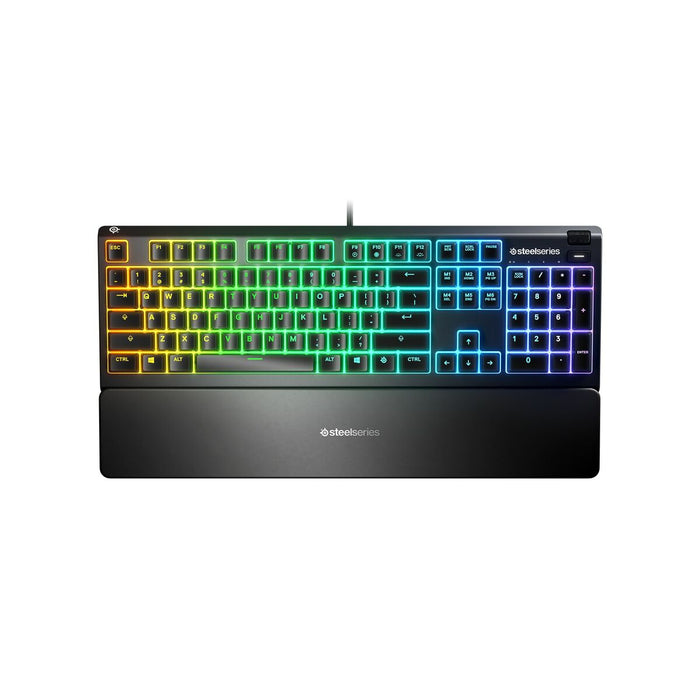 Tastatură SteelSeries Apex 3  Negru Qwerty US