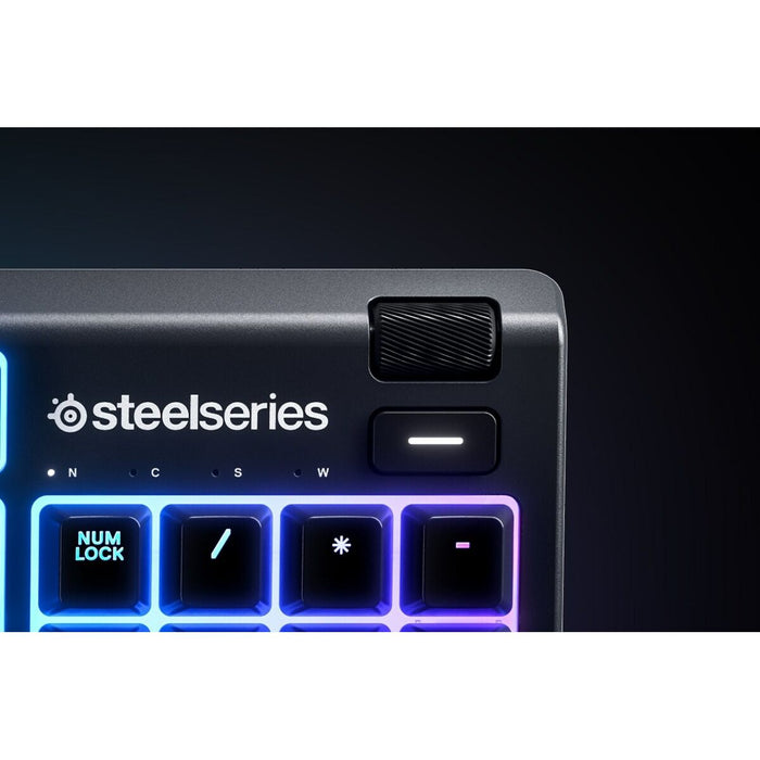 Tastatură SteelSeries Apex 3  Negru Qwerty US