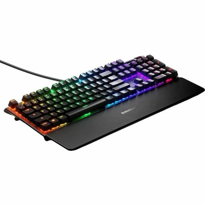 Tastatură mecanică SteelSeries APEX 5 Negru Franceză AZERTY
