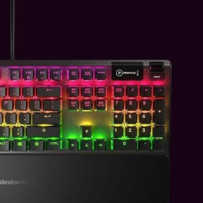 Tastatură mecanică SteelSeries APEX 5 Negru Franceză AZERTY
