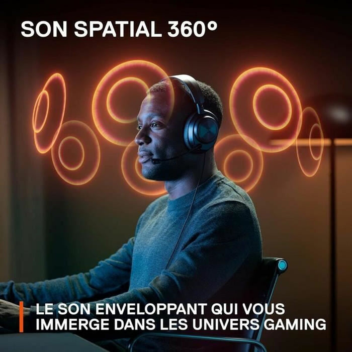 Căști SteelSeries Negru
