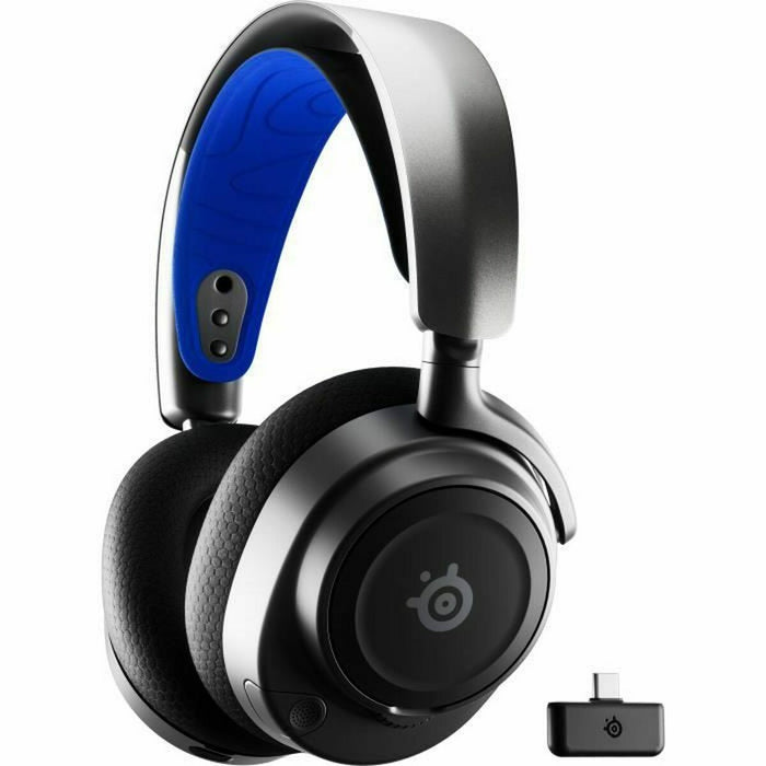 Căști cu Microfon Gaming SteelSeries 61559 Albastru Negru