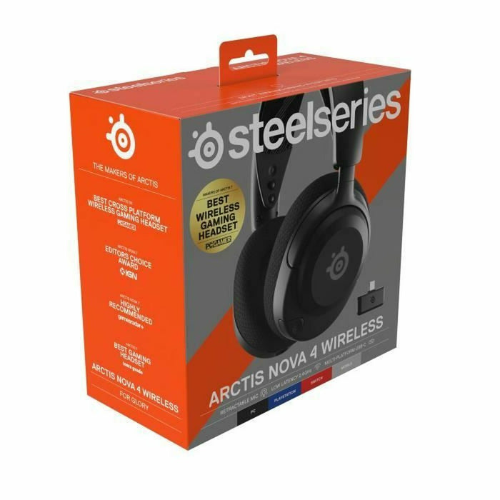 Căști cu Microfon SteelSeries Negru