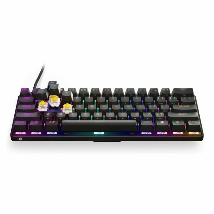 Tastatură AZERTY SteelSeries Apex 9 mini Negru Franceză AZERTY