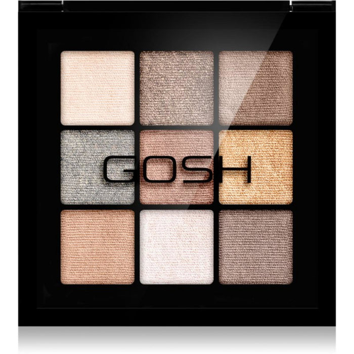 Paletă de farduri de ochi Gosh Eyedentity, nuanța 003 Be Happy, 9 nuanțe, 8 g