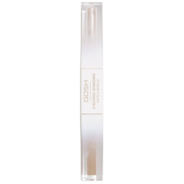 Fard de ochi lichid Gosh Matte & Metallic Basic B, vegan, mat, nuanța 001 Basic B, 1,52 ml