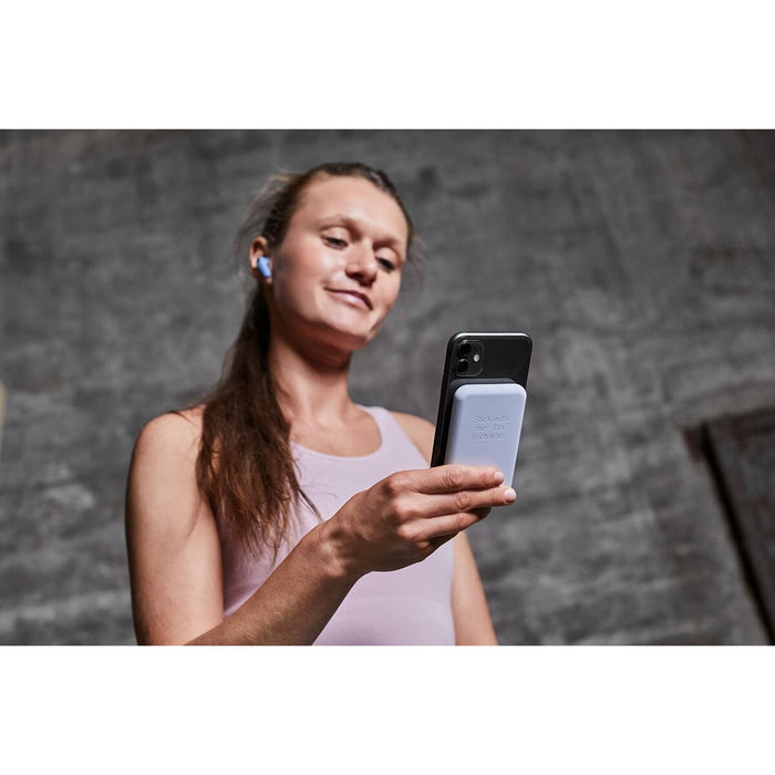 Power Bank cu încărcător fără fir Kreafunk Gri 5000 mAh