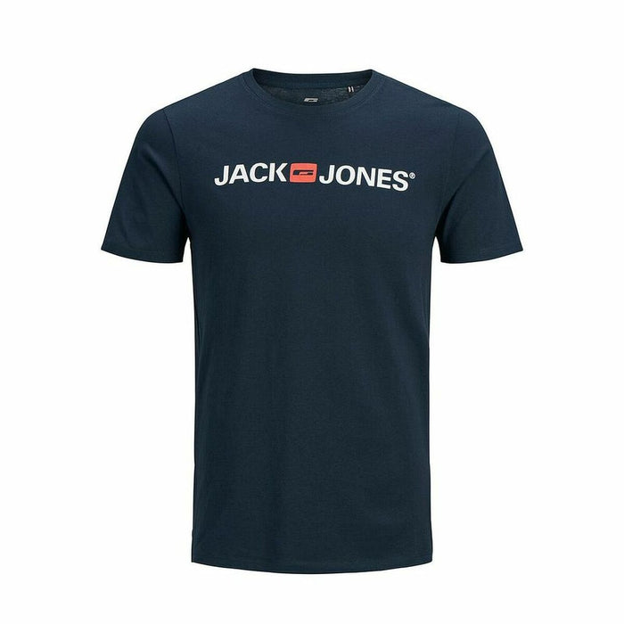 Tricou cu Mânecă Scurtă Bărbați JJECORP LOGO TEE SS O-NECK NOSS  Jack & Jones  12137126  Bleumarin