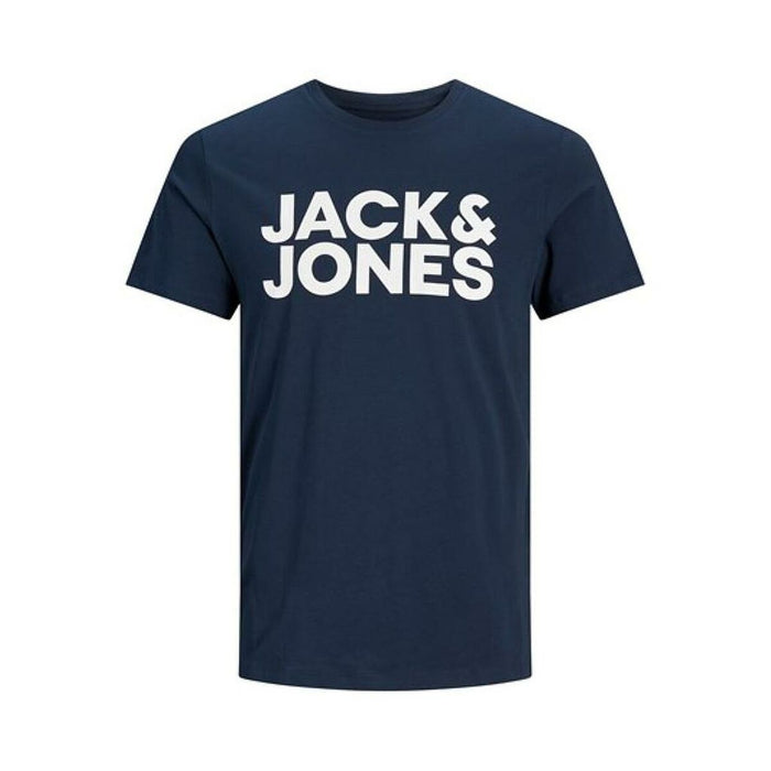 Tricou cu Mânecă Scurtă Bărbați Jack & Jones JJECORP LOGO TEE 12151955 Bleumarin