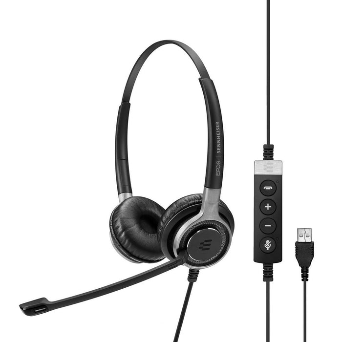 Căști cu Microfon Epos IMPACT SC 660 Negru Argintiu