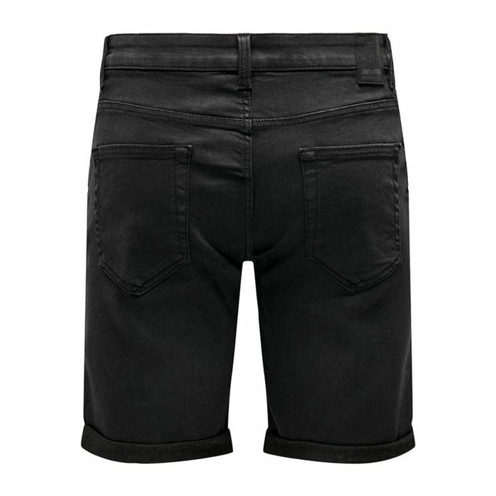 Pantalon scurt Only & Sons Onsply Reg Negru