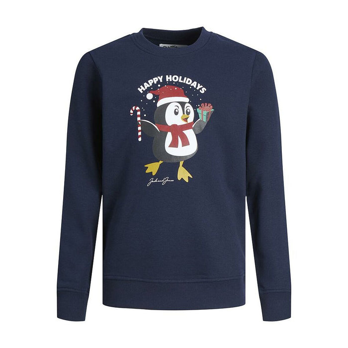 Hanorac fără Glugă Copii JORTOON  Jack & Jones 12222091 Bleumarin
