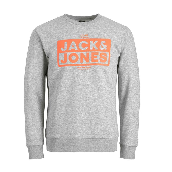 Hanorac fără Glugă Bărbați Jack & Jones 12219815  Gri