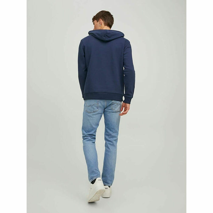 Hanorac cu Glugă Bărbați Jack & Jones JCOFREDERICK Bleumarin
