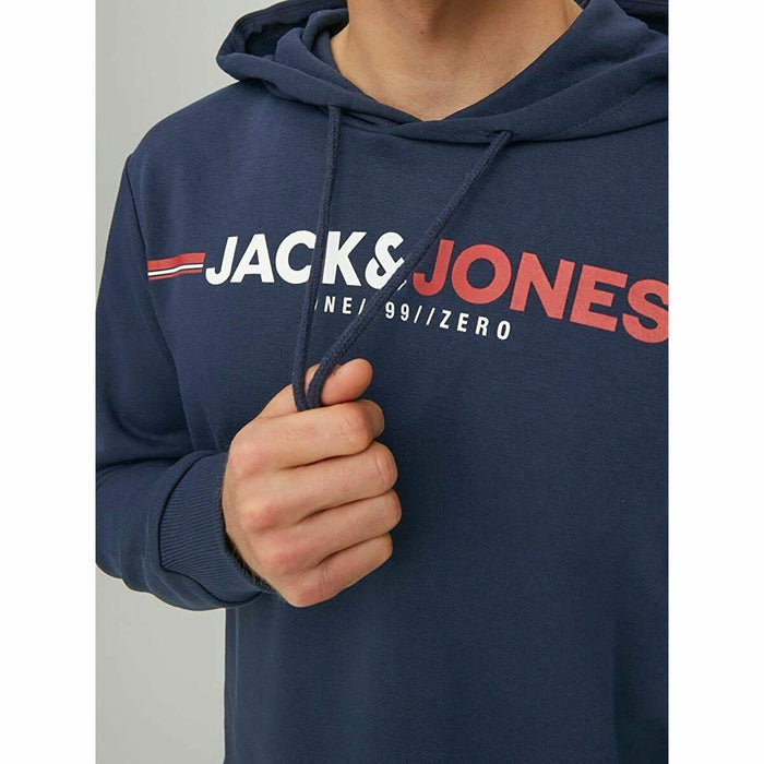 Hanorac cu Glugă Bărbați Jack & Jones JCOFREDERICK Bleumarin
