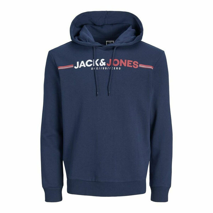 Hanorac cu Glugă Bărbați Jack & Jones JCOFREDERICK Bleumarin