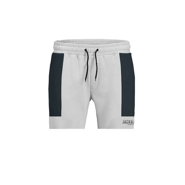 Pantaloni Scurți Sport pentru Bărbați Jack & Jones JPSTDAN BLOKING 12228098 Alb