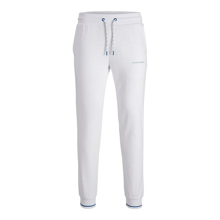 Pantalon de Trening pentru Adulți Jack & Jones JPSTGORDON JJGLOBUS  12225105  Alb Bărbați
