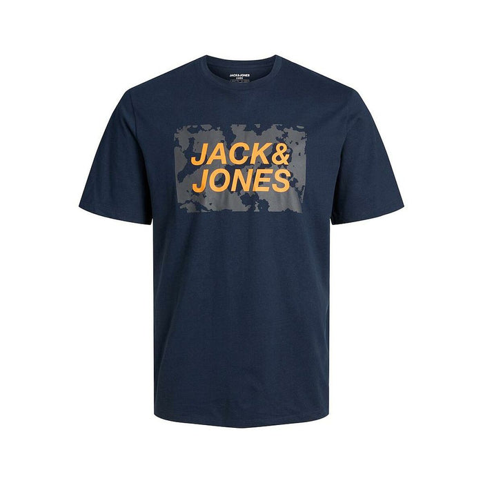 Tricou cu Mânecă Scurtă Bărbați Jack & Jones TEE SS CREW NECK FST 12232356  Bleumarin