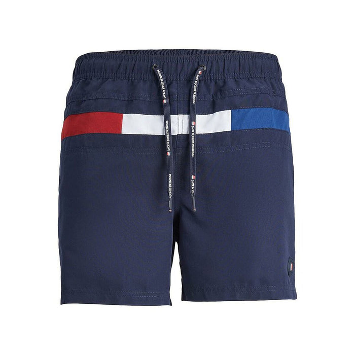 Costum de Baie Bărbați Jack & Jones SHIELD LY 12232865  Bleumarin