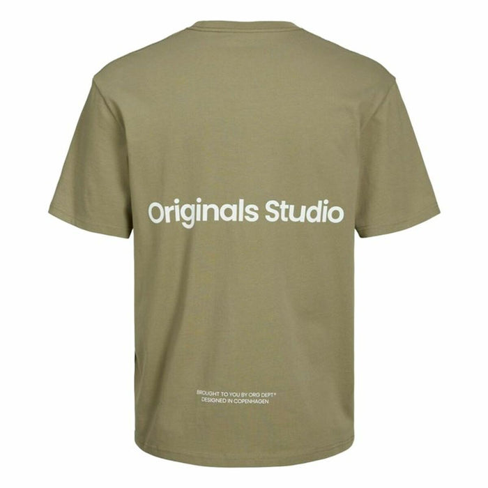 Tricou cu Mânecă Scurtă Bărbați Jack & Jones Jorvesterbro Gri