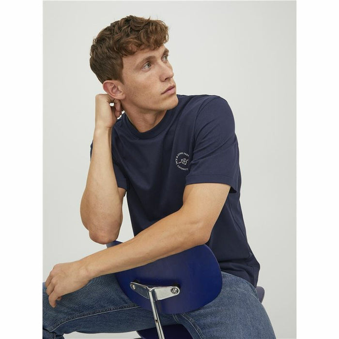 Tricou cu Mânecă Scurtă Bărbați Jack & Jones lushield Albastru Bărbați