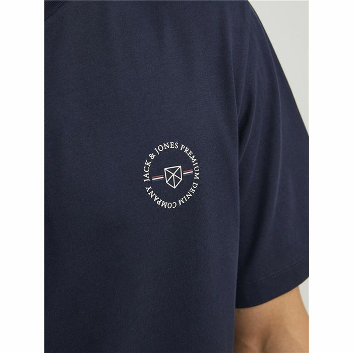 Tricou cu Mânecă Scurtă Bărbați Jack & Jones lushield Albastru Bărbați