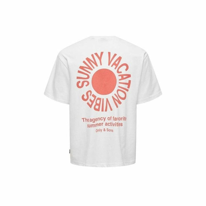 Tricou cu Mânecă Scurtă Bărbați Only & Sons Onskasen Rlx