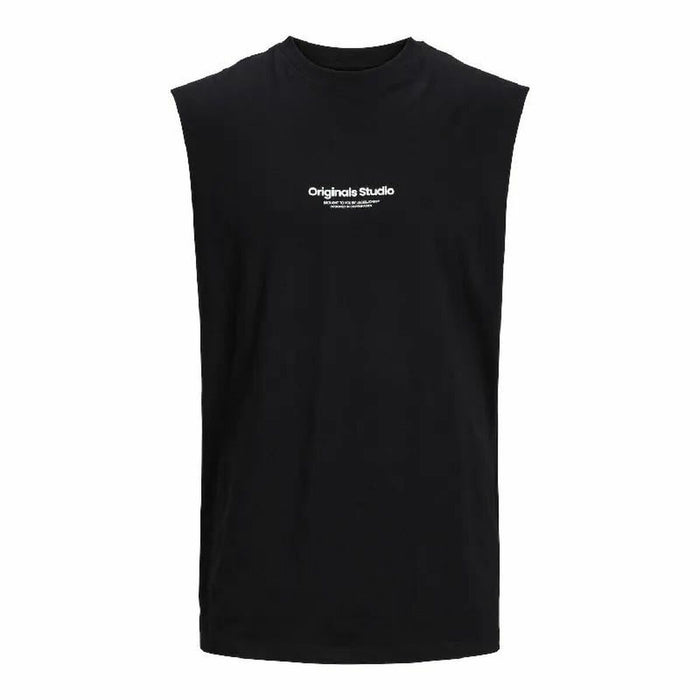 Tricou de Bărbați fără Mâneci Jack & Jones  Jovesterbro Negru