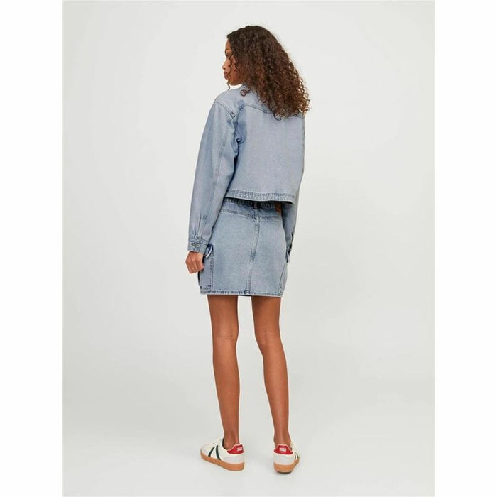 Fustă Jack & Jones Jxiris Mini Hw Cargo Albastru