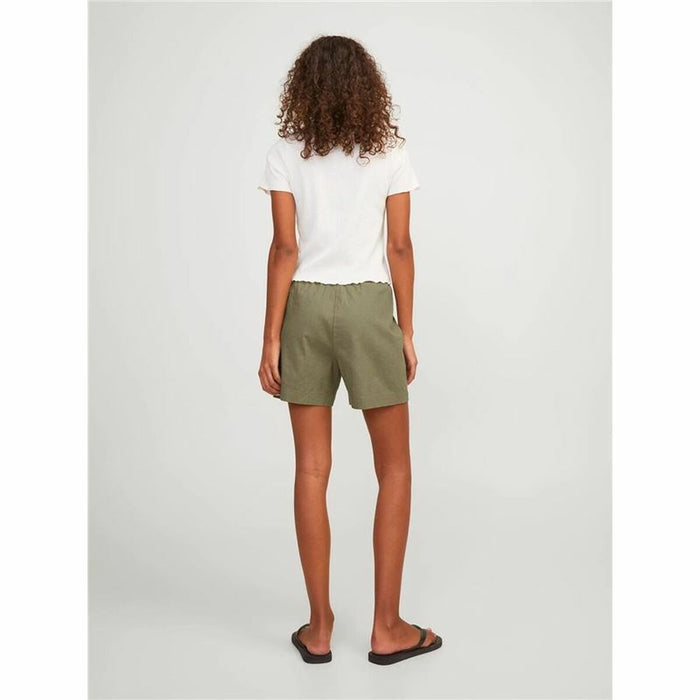 Pantaloni Scurți Sport pentru Damă Jack & Jones Verde Lin