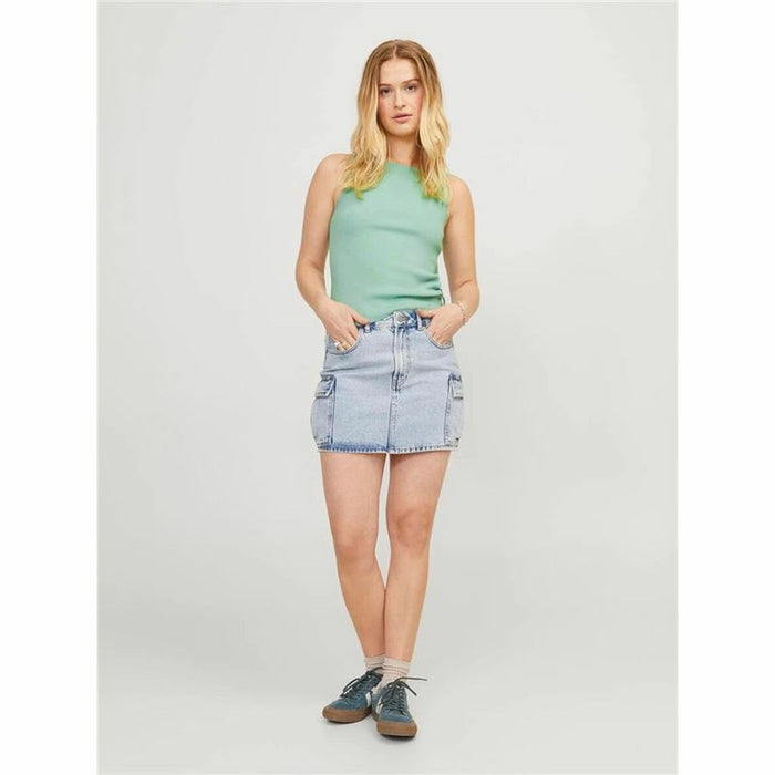 Tricou cu Bretele Damă Jack & Jones Jxdahlia Top Knit Verde