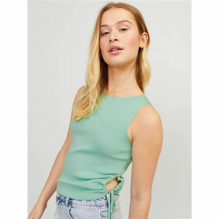 Tricou cu Bretele Damă Jack & Jones Jxdahlia Top Knit Verde